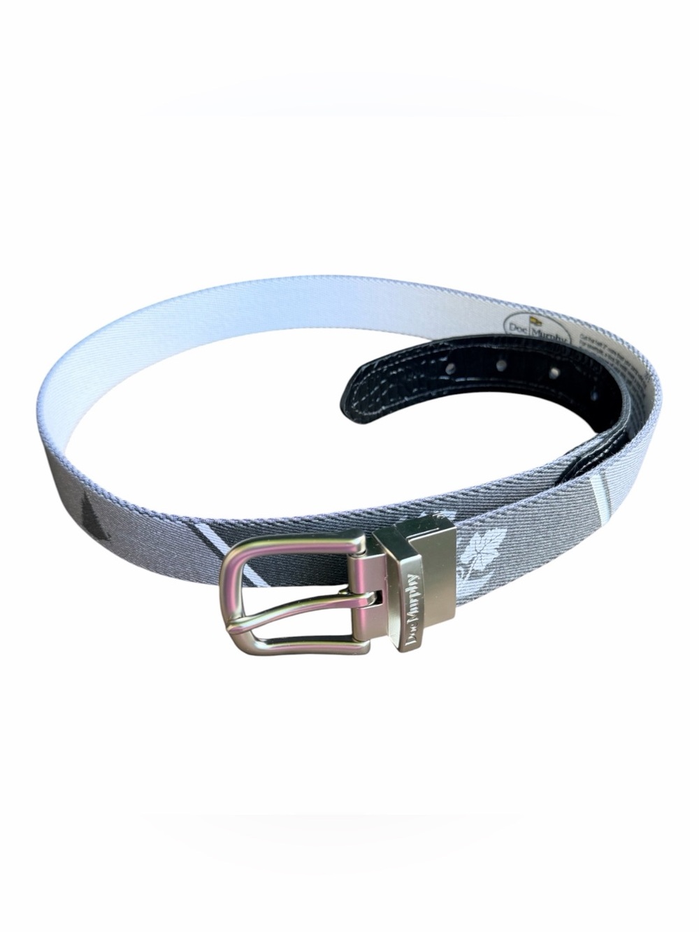 Doc Murphy Canvas Leather Golf/Resort Belt Signature Motif